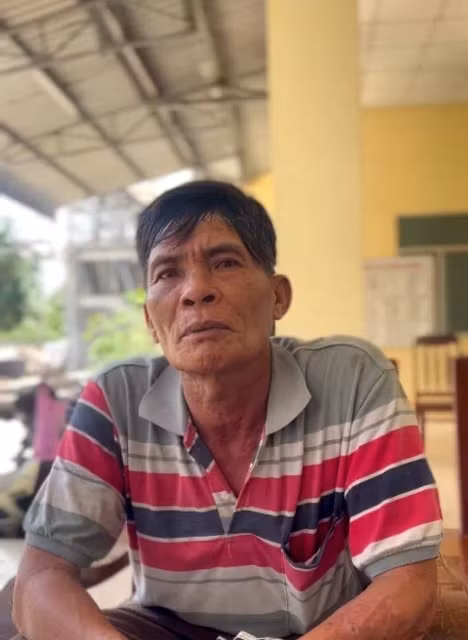  Nghi can Lê Công Hậu tại cơ quan công an. Ảnh: CACC