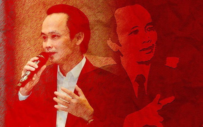 Ông Trịnh Văn Quyết, cựu Chủ tịch HĐQT Tập đoàn FLC. Đồ họa: Tấn Nguyên