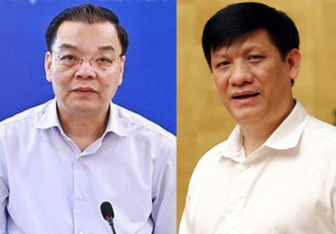 Ông Nguyễn Thanh Long (trái) và ông Chu Ngọc Anh bị khai trừ ra khỏi Đảng. (Nguồn: TTXVN)
