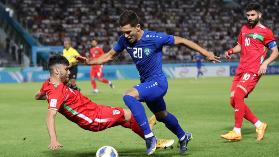 U.23 Uzbekistan (giữa) thể hiện phong độ cực kỳ ấn tượng ở vòng bảng. Ảnh: AFC