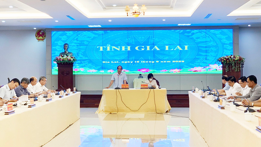  Quang cảnh buổi làm việc. Ảnh: Như Nguyện