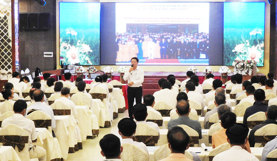 Quang cảnh hội nghị. Ảnh: Thanh Nhật Quang cảnh hội nghị. Ảnh: Thanh Nhật