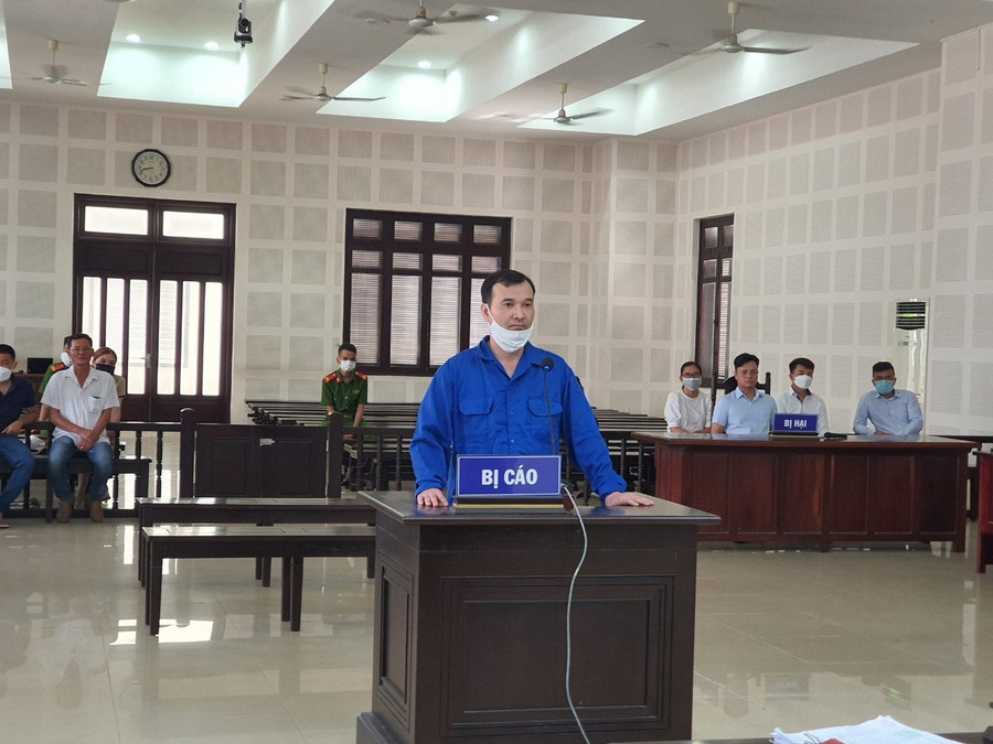 Thành bị tuyên phạt 16 năm tù. Ảnh: VĂN TIẾN