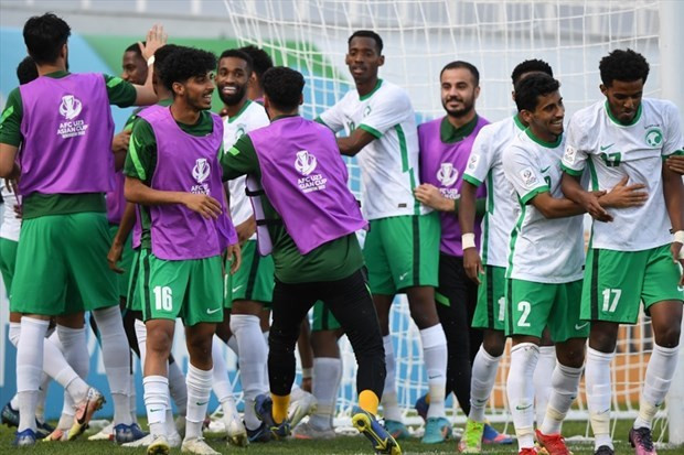 Các cầu thủ U23 Saudi Arabia. Nguồn: AFC