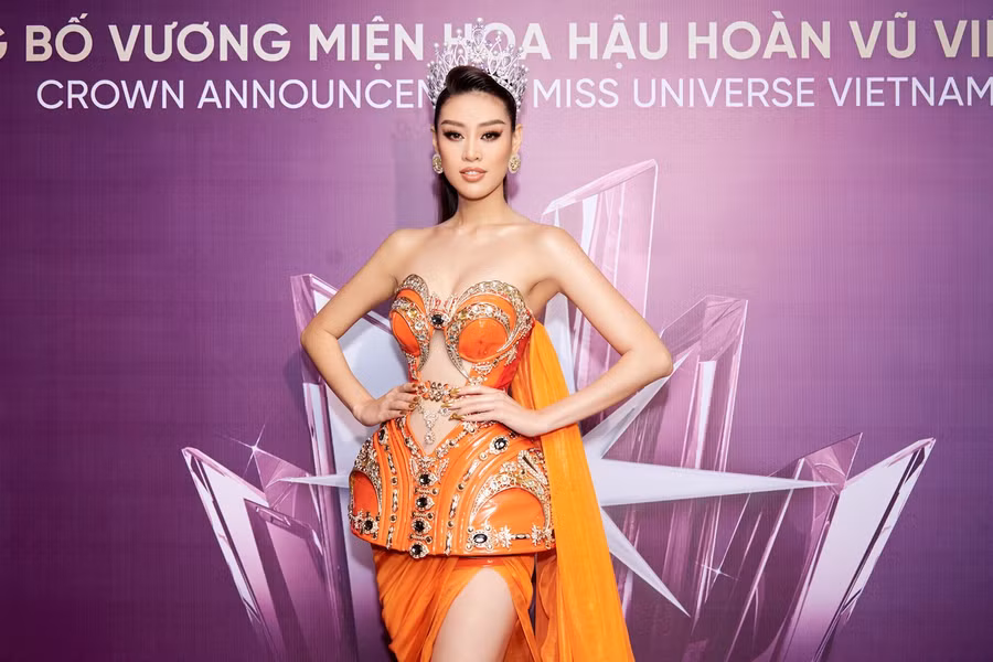 Hoa hậu Khánh Vân chia sẻ xúc động sau 3 năm đương nhiệm. Ảnh: BTC