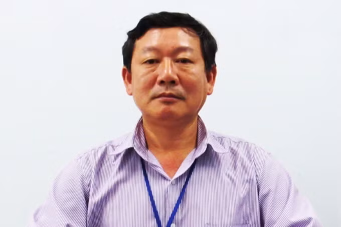 Bị can Huỳnh Văn Dõng - Giám đốc CDC Khánh Hòa.