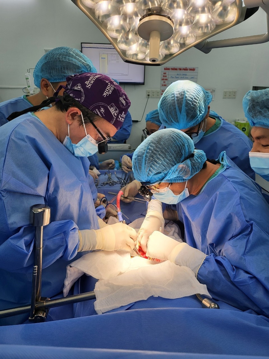 Ghép thận tại Bệnh viện Thống Nhất. Ảnh: Bệnh viên cung cấp