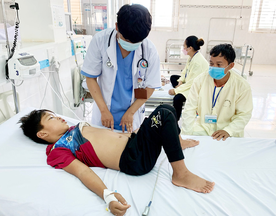 Số ca SXH tăng cao trong tuần qua nâng tổng ca mắc SXH từ đầu năm 2022 đến ngày 26-6 lên 803 trường hợp. Ảnh: Như Nguyện