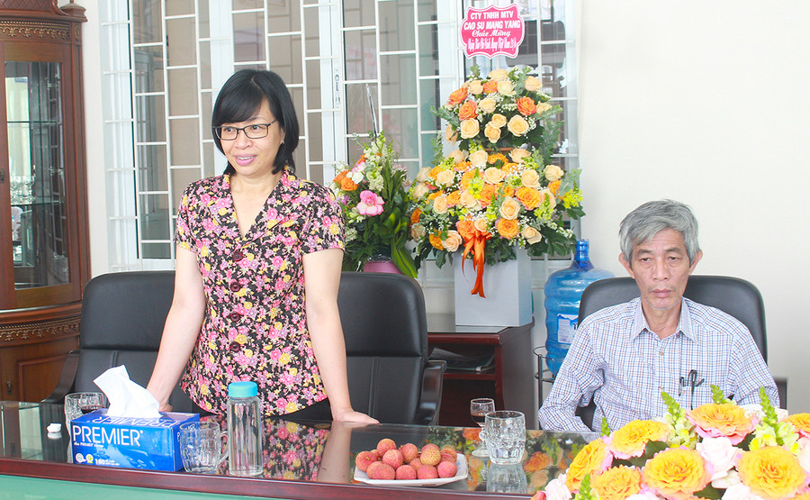 Phó Chủ tịch UBND tỉnh Nguyễn Thị Thanh Lịch ghi nhận và đánh giá cao công tác thông tin, tuyên truyền của các cơ quan báo chí thời gian qua. Ảnh: Mộc Trà Phó Chủ tịch UBND tỉnh Nguyễn Thị Thanh Lịch ghi nhận và đánh giá cao công tác thông tin, tuyên truyền của các cơ quan báo chí thời gian qua. Ảnh: Mộc Trà