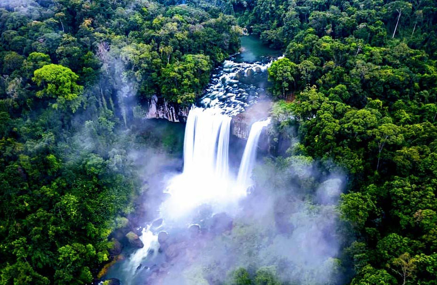 Trải rộng trên diện tích hơn 413.511 ha, cao nguyên Kon Hà Nừng sở hữu cảnh sắc thiên nhiên hùng vĩ cùng nhiều thắng cảnh, phù hợp với hình thức du lịch sinh thái. (ảnh đơn vị cung cấp)