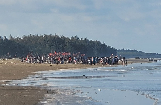  Vùng biển nơi xảy ra sự việc 2 nam sinh tắm biển chết đuối và mất tích