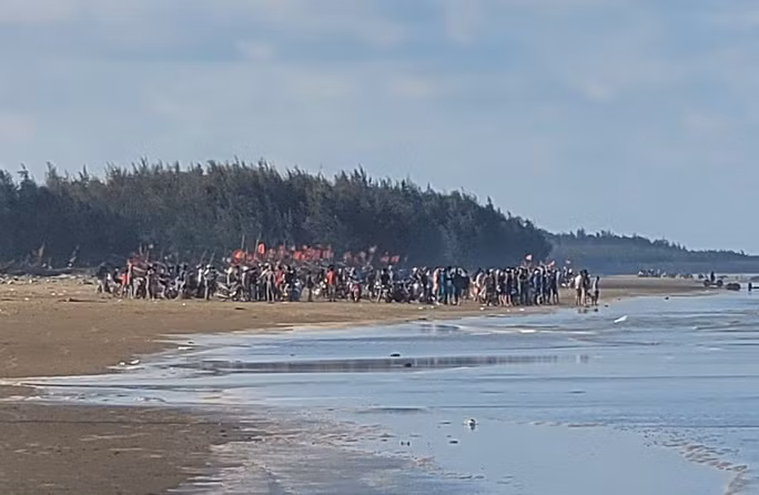  Vùng biển nơi xảy ra sự việc 2 nam sinh tắm biển chết đuối và mất tích