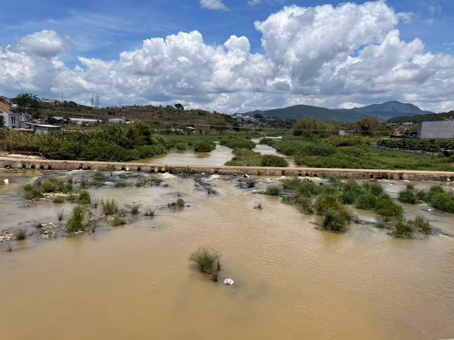 Khu vực sông Đa Nhim. Ảnh: Gia Bình