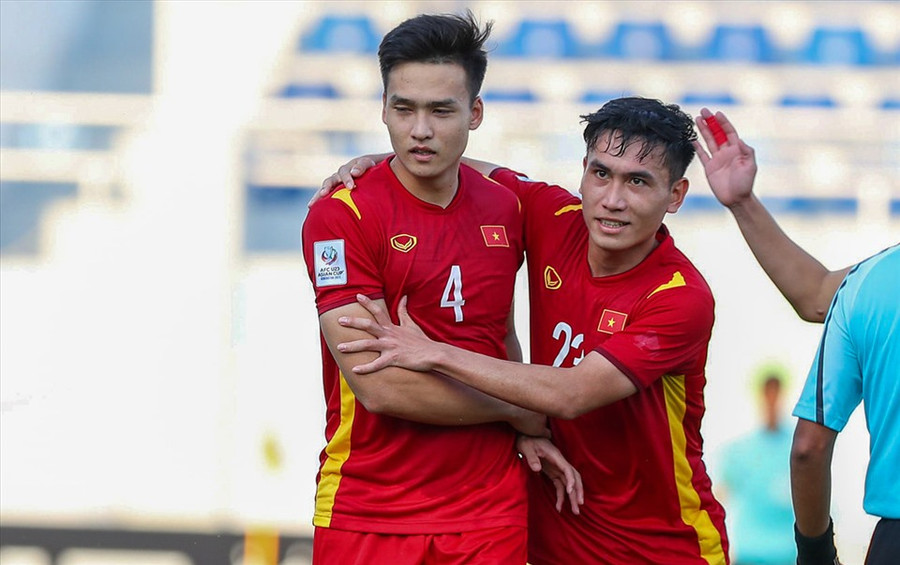 U23 Việt Nam thi đấu vượt kỳ vọng và đã vào tới tứ kết U23 Châu Á 2022. Ảnh: AFC