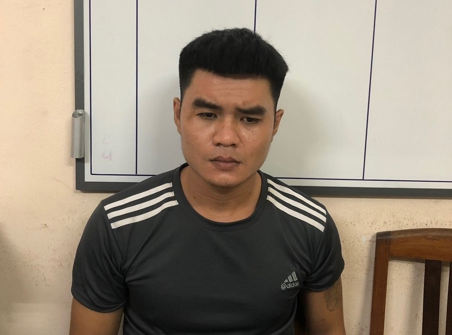 Nghi phạm Nguyễn Tấn Lân. Ảnh: Trị Bình 