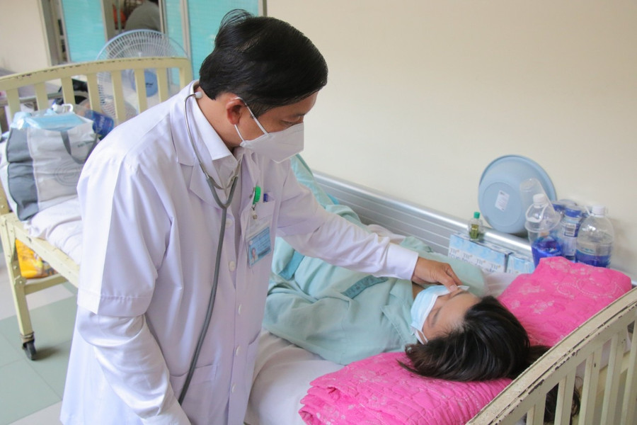 Bệnh nhân SXH điều trị tại Bệnh viện Bệnh nhiệt đới TP.HCM. Ảnh: Trần Xuân Khánh Bệnh nhân SXH điều trị tại Bệnh viện Bệnh nhiệt đới TP.HCM. Ảnh: Trần Xuân Khánh