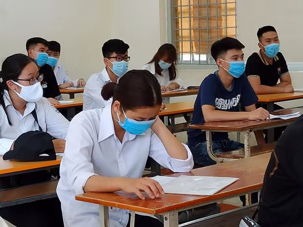Thí sinh dự thi tốt nghiệp Trung học phổ thông. Ảnh minh họa. Nguồn: Vietnam+