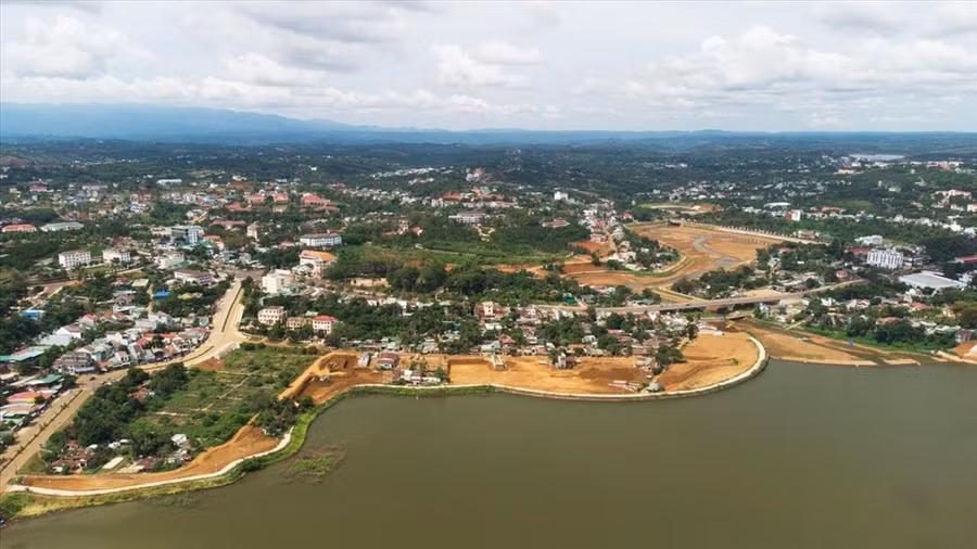 Khu vực triển khai dự án Quảng trường thành phố. Ảnh: L.P