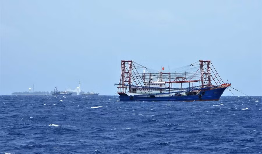 Các tàu này đều neo đậu chắc chắn. Ảnh: Thanh Niên