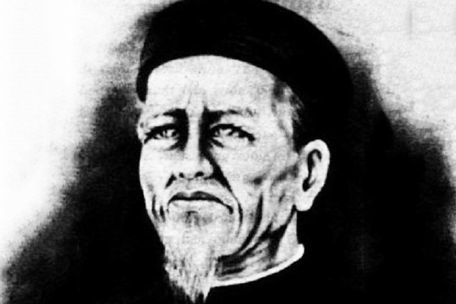 Chân dung Nhà thơ yêu nước của dân tộc - Nguyễn Đình Chiểu (Ảnh chụp qua tư liệu)