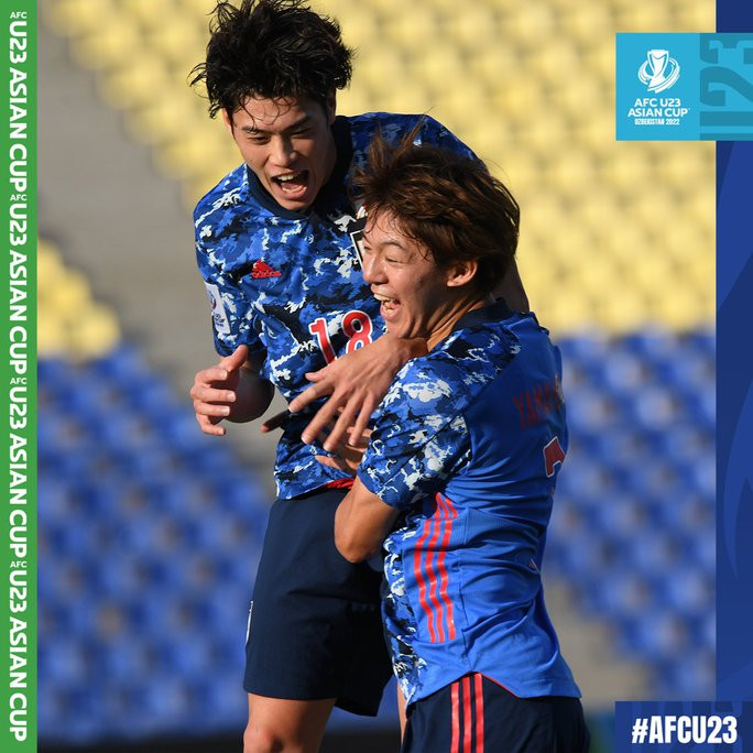 Nhật Bản sẽ chạm trán U23 Uzbekistan ở bán kết  Nhật Bản sẽ chạm trán U23 Uzbekistan ở bán kết