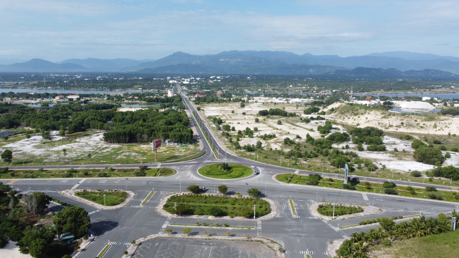 Khánh Hòa tập trung xây dựng khu đô thị mới Cam Lâm đạt tiêu chí đô thị loại I. Ảnh: Thế Quang