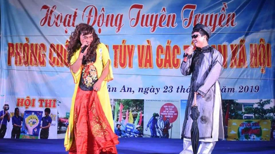 Huyện Đoàn Đak Pơ thường xuyên tổ chức hoạt động tuyên truyền pháp luật cho ĐVTN. Ảnh: R’Ô HOK