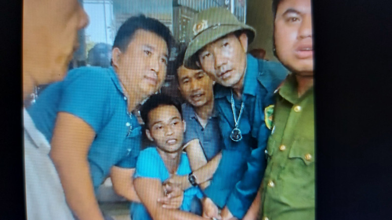  Triệu Quân Sự bị bắt tại xã Yên Dương, huyện Hà Trung chiều 1/6