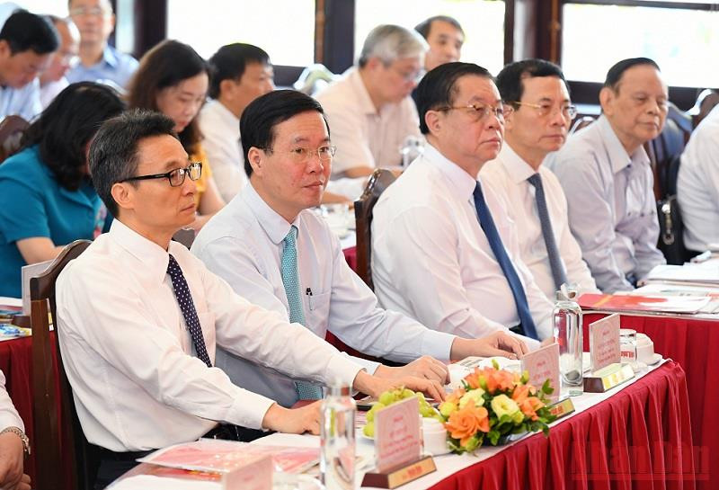  Các đồng chí lãnh đạo Đảng, Nhà nước tham dự Lễ phát động.