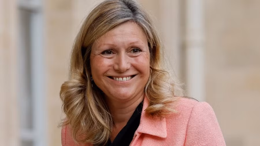 Bà Yaël Braun-Pivet trở thành nữ Chủ tịch Quốc hội đầu tiên của Pháp vào ngày 28/6/2022. (Ảnh: BFMTV)