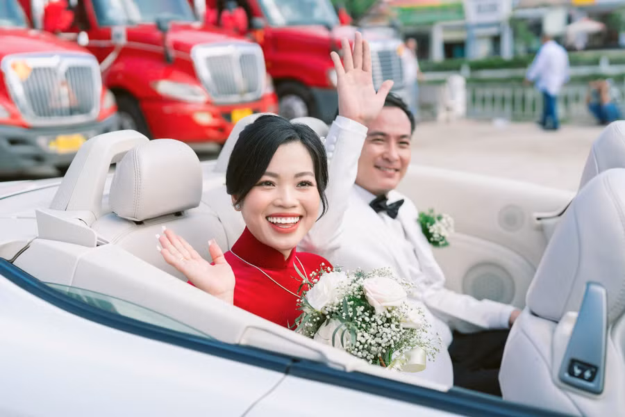  Với hai vợ chồng chị Thư, đám cưới này sẽ là một ký ức không bao giờ quên. Ảnh: NVCC