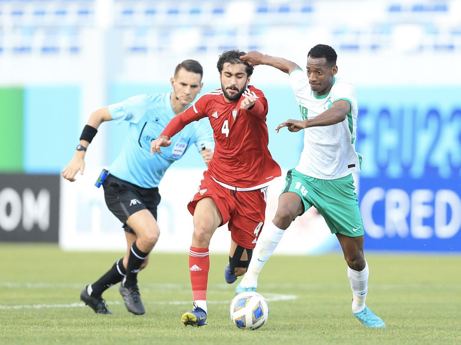 Ả Rập Xê Út (phải) là đối thủ đáng gờm của U.23 Việt Nam ở vòng tứ kết. Ảnh: Phúc Thắng