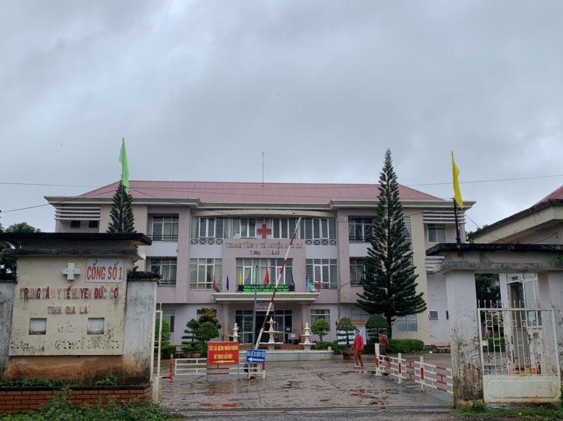 Trung tâm Y tế huyện Đức Cơ. Ảnh nguồn internet