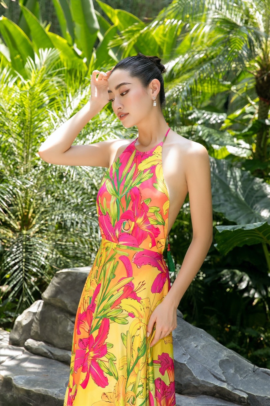 Không chỉ hoạt động mạnh mẽ trong lĩnh vực giải trí, Hoa hậu Lương Thùy Linh với sự thông minh, sắc sảo đã được giao nhiều trọng trách quan trọng như giám khảo Miss World Việt Nam 2022 hay huấn luyện viên của cuộc thi tìm kiếm người mẫu. Ảnh: NVCC. 