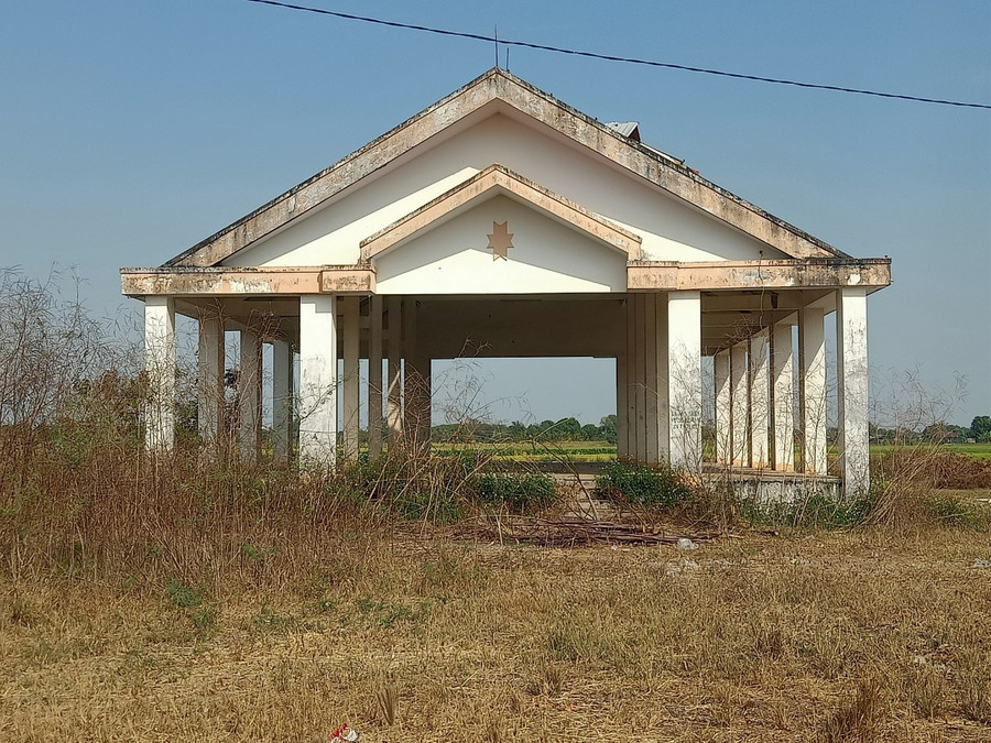 Chợ Ya Tờ Mốt đang được xin chuyển công năng sang làm nhà văn hóa. Ảnh: Hoàng Bình