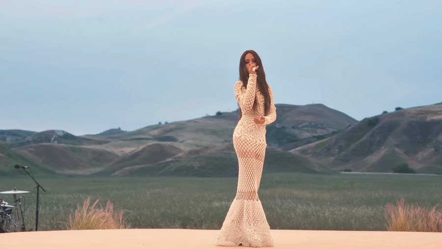 Thiết kế giúp Camila trở nên nổi bật, thu hút nhờ khoe được vẻ đẹp hình thể. Ảnh: NTK