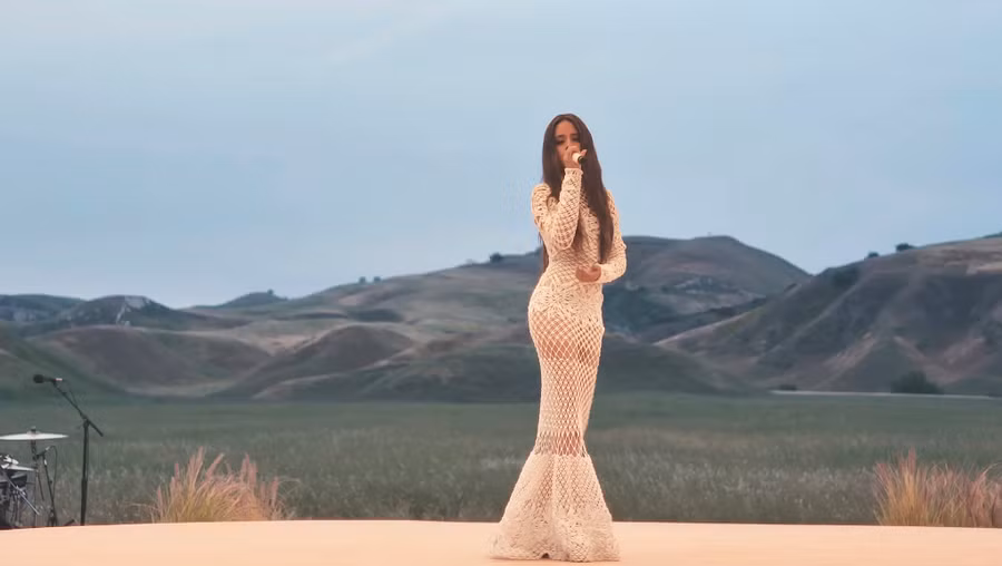 Thiết kế giúp Camila trở nên nổi bật, thu hút nhờ khoe được vẻ đẹp hình thể. Ảnh: NTK