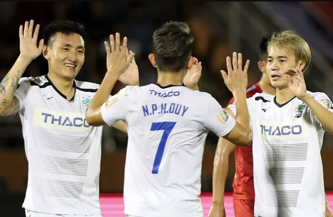 CLB Hoàng Anh Gia Lai giúp bóng đá Việt Nam thăng hạng ở bảng xếp hạng của AFC.