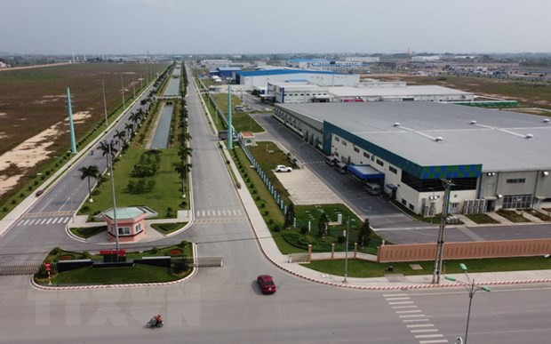 Khu công nghiệp Thăng Long, tỉnh Vĩnh Phúc. Ảnh: Hoàng Hùng/TTXVN