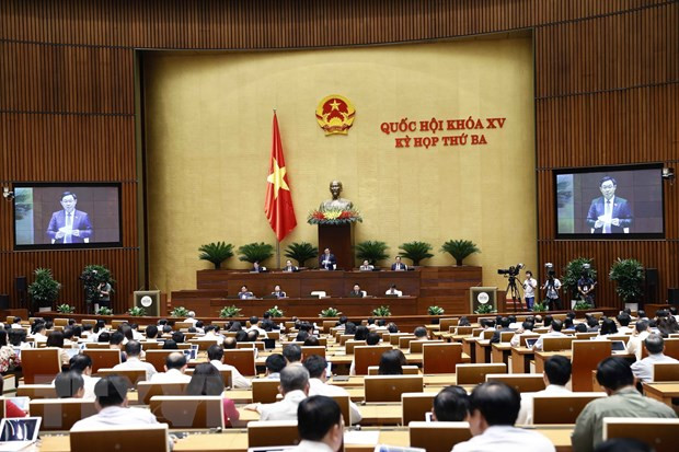 Chủ tịch Quốc hội Vương Đình Huệ phát biểu kết thúc chất vấn nhóm vấn đề liên quan đến lĩnh vực tài chính. (Ảnh: Doãn Tấn/TTXVN) Chủ tịch Quốc hội Vương Đình Huệ phát biểu kết thúc chất vấn nhóm vấn đề liên quan đến lĩnh vực tài chính. (Ảnh: Doãn Tấn/TTXVN)