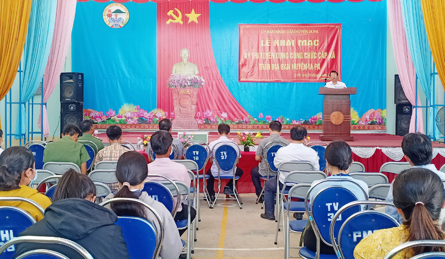 Toàn cảnh lễ khai mạc. Ảnh: Như Loan Toàn cảnh lễ khai mạc. Ảnh: Như Loan