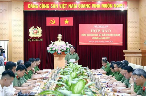 Quang cảnh buổi họp báo. (Ảnh: Phạm Kiên/TTXVN) Quang cảnh buổi họp báo. (Ảnh: Phạm Kiên/TTXVN)