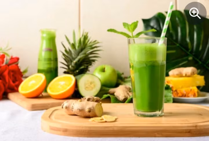 Nước ép rau xanh tốt cho sức khỏe. Ảnh: SHUTTERSTOCK