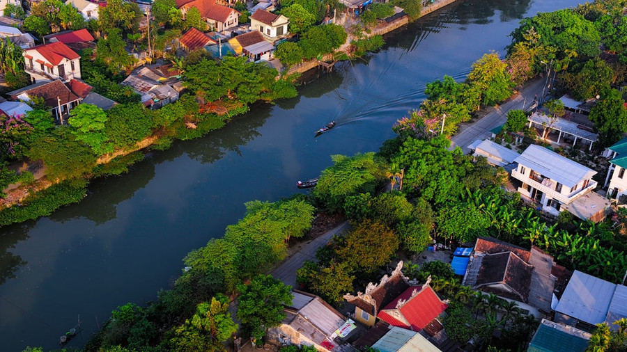 Ngắm Huế từ trên cao. Ảnh: Lê Huy Hoàng Hải Ngắm Huế từ trên cao. Ảnh: Lê Huy Hoàng Hải