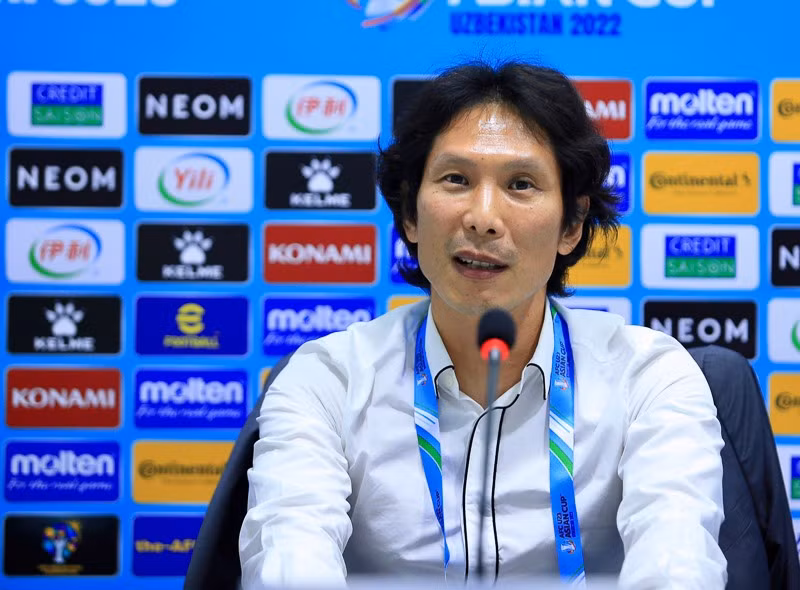 Huấn luyện viên Gong Oh-kyun giúp U23 Việt Nam vào tứ kết U23 Châu Á 2022. Ảnh: AFC