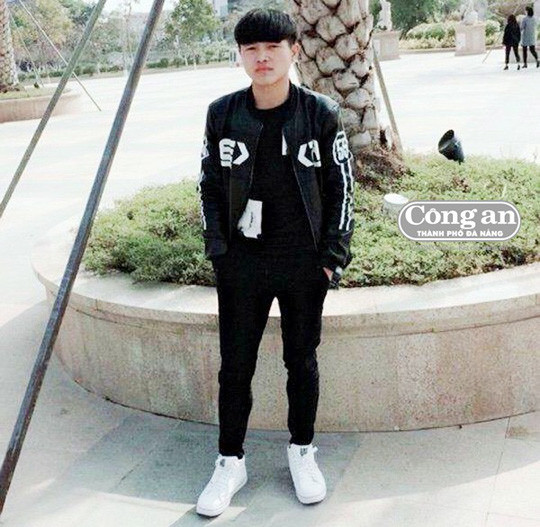  Hồ Đình Công trước khi bị bắt giữ.