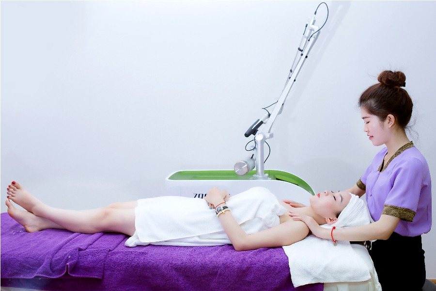 Khách hàng sẽ hài lòng với phong cách phục vụ của đội ngũ nhân viên của Spa.