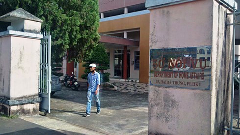  Trụ sở Sở Nội vụ Gia Lai. (Ảnh: KT)