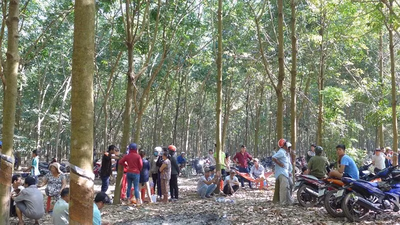 Hiện trường Nguyễn Văn Hưng gây án