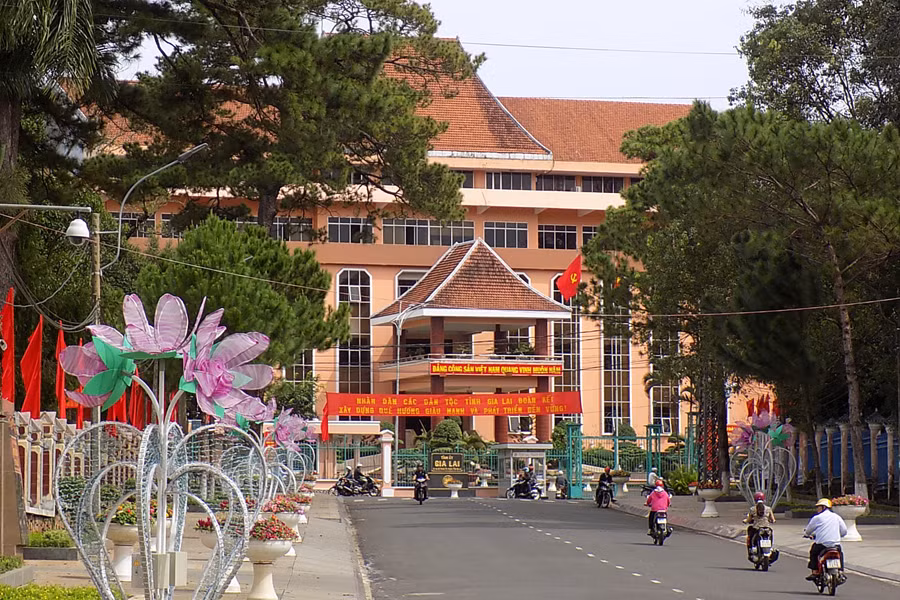 Trụ sở Tỉnh ủy Gia Lai. Ảnh: T.N Trụ sở Tỉnh ủy Gia Lai.